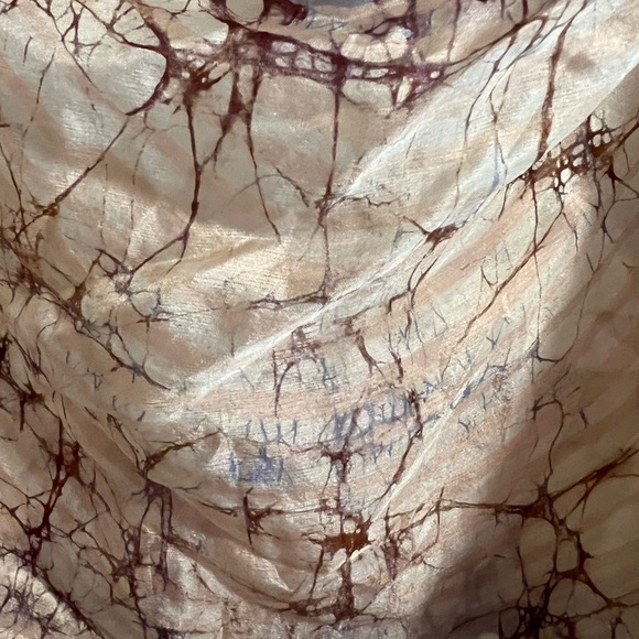 Lotta Stenssen . Shawl. 100% silk. Made in India. Kaftan. - Picture 3 of 6